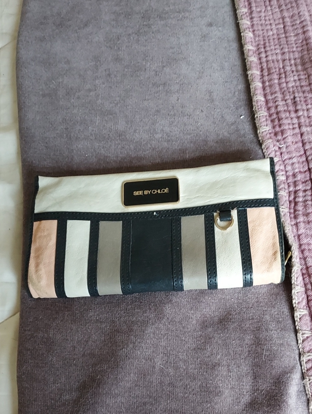 See By Chloe Leather Wallet Multi Color
